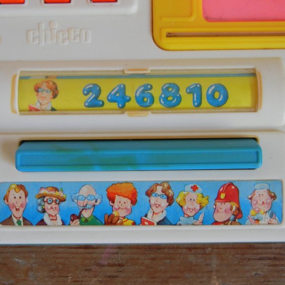 Vintage Chicco Telephone Phone Desk Musical Toy - Picture 8 of 16